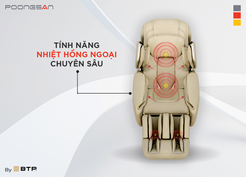 Tính năng nhiệt hồng ngoại chuyên sâu