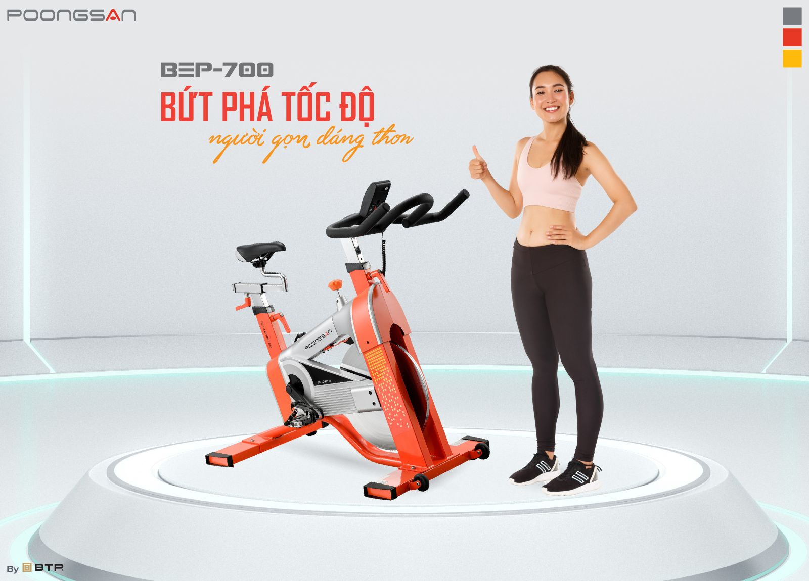 Poongsan BEP-700 bứt phá tốc độ, người gọn dáng thon